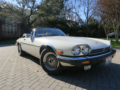 Garage Kept White Jaguar Xjs Convertible Classic Edition Low Miles