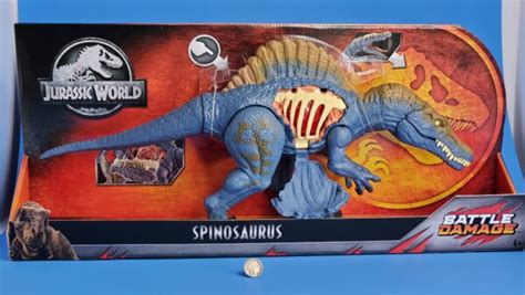 Jurassic World Mattel Battle Damage Spinosaurus Ob Toys