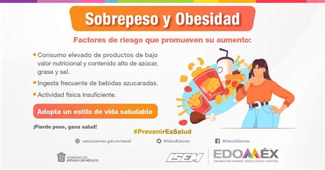 Secretaría De Salud Del Estado De México On Twitter El Sobrepeso Y La