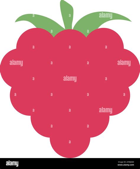 Raspberry Icon Design Template Vector Isolated Illustration Stock