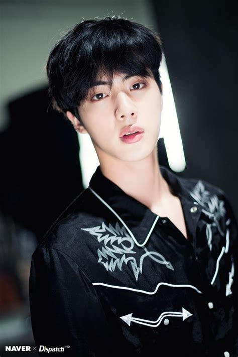 Jin ️ Bts X Dispatch Fake Love Mv Shooting~ Bts 방탄소년단 ©onlybtshh Bts