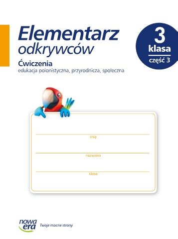 Page 3 Elementarz odkrywców ćwiczenia klasa 3 część 3