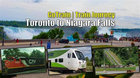 Toronto To Niagara Falls Train Journey Go Train Youtube