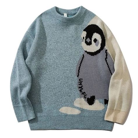 Penguin Sweater - Etsy