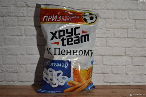 Сухарики Хрусteam К пенному - Кальмар - «Вкусные сухарики, которые ...