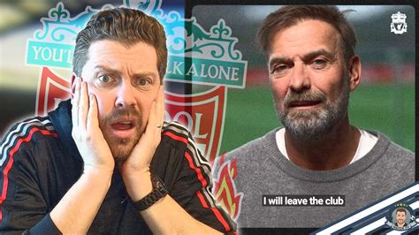 Shocked Devastated Liverpool Fan Reacts To Klopp Leaving Liverpool