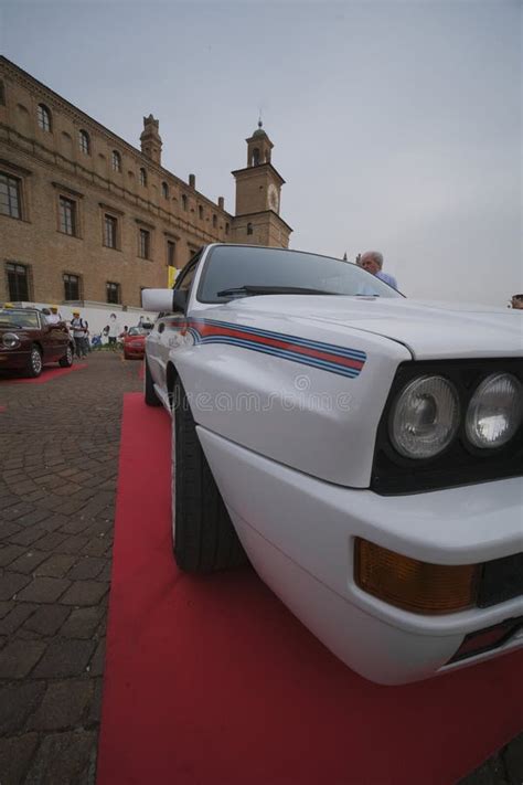 Carpi Modena Italy Free Vintage Car Rally Lancia Delta