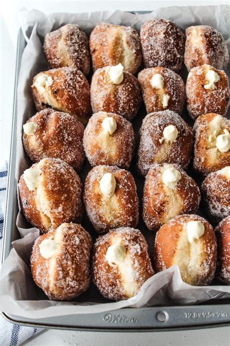 Vanilla Cream Filled Donuts Artofit