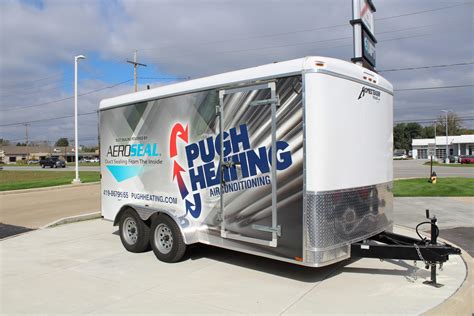 Enclosed Trailer Graphics And Installation Equipt Graphics Solutions