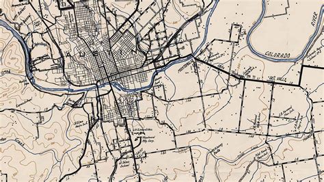 Travis County Boundary Map