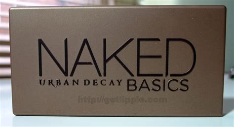 Urban Decay Naked Basics Palette Get Lippie