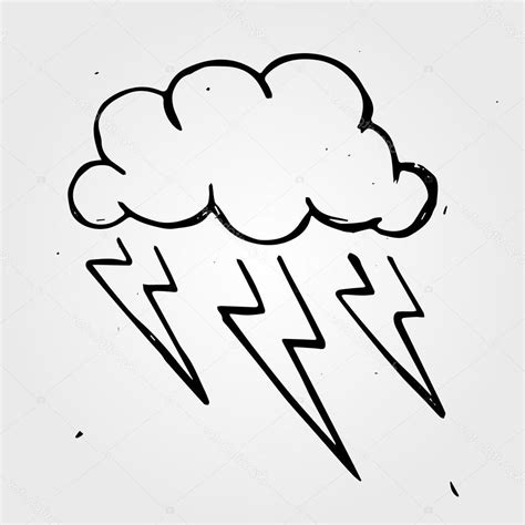 Rain Cloud Clipart Black And White | Free download on ClipArtMag