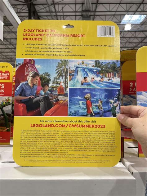 Costco LEGOLAND Tickets 2023 - Any Tots