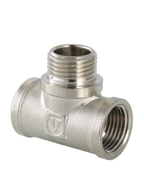 НИКЕЛЬ Тройник 1/2г х 1/2ш х 1/2г ViEiR (100/10шт), TFHFN333 - купить ...