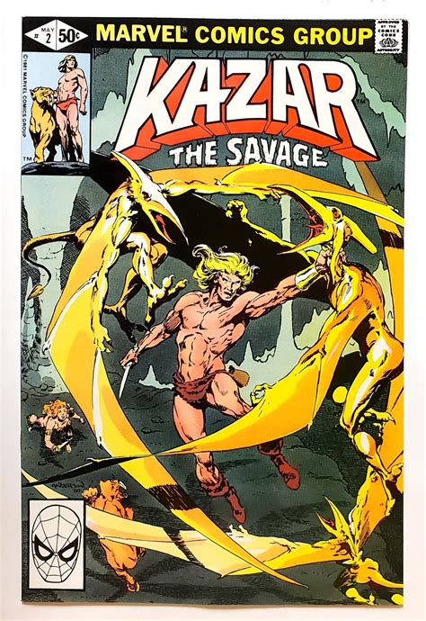 Ka Zar The Savage 2 May 1981 Marvel 8 5 VF Comic Books Bronze