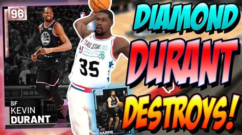 NBA 2K19 MYTEAM PINK DIAMOND KEVIN DURANT GAMEPLAY THERE S NO WAY HE S