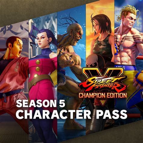 Street Fighter V Season 5 Character Pass