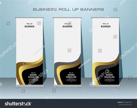 Modern Roll Up Banner Design