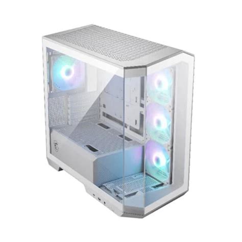 Msi Mag Pano M100R PZ Argb M Atx Mid Tower Cabinet White