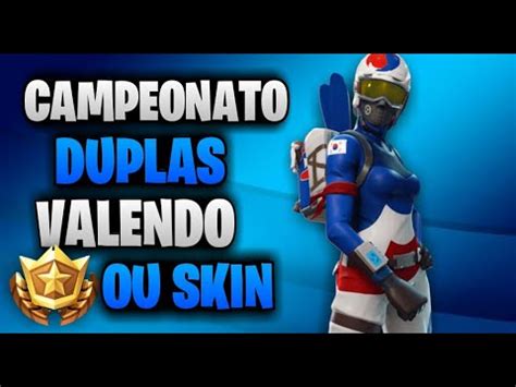 Fortnite Ao Vivo Sala Personalizada Camp Duo Valendo Passe Ou Skin