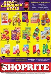 Shoprite Gauteng Mpumalanga North West Limpopo Xtra Cashback