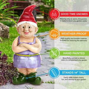 Exhart Good Time Buttocks Betty Naked Gnome Statue 14 Inch Reviews Wayfair