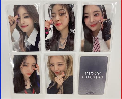 Kpop Fashion On Twitter Itzy Cheshire Pob Photocard Withmuu