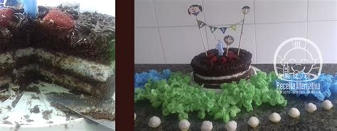 Naked Cake Sem Leite Ovo E Soja Receita Alternativa