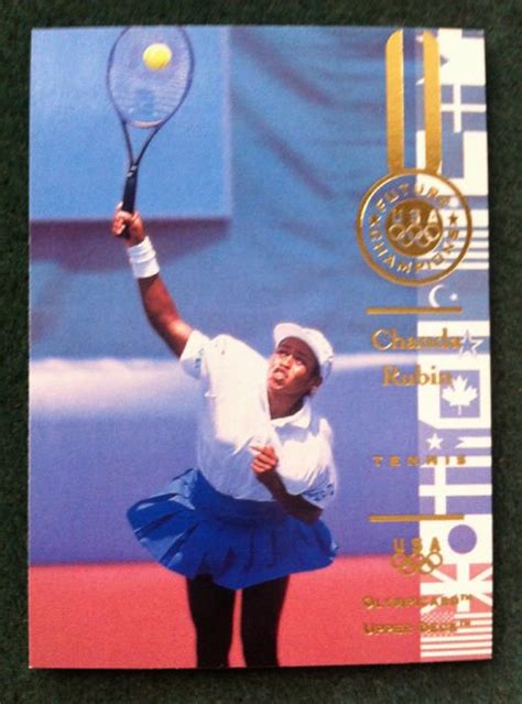 Chanda Rubin - 1996 Upper Deck US Olympic Champions Tennis - Card #99