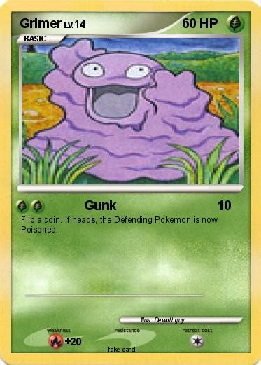 Pokémon Grimer 23 23 - Gunk - My Pokemon Card