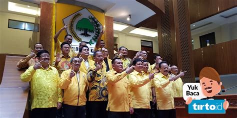 Airlangga Umumkan Nama 251 Pengurus DPP Golkar