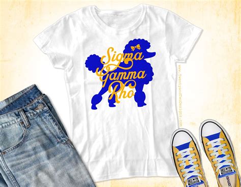 Rhoyal Svg Sigma Gamma Rho Svg Sgrho Svg Pretty Poodle Svg Etsy