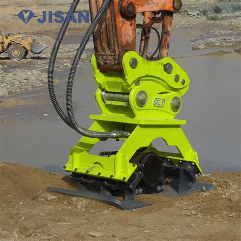 Dlk Brand Excavator Hydraulic Vibrating Plate Compactor For Excavator 4