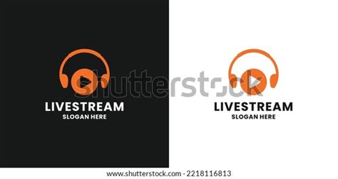 Live Stream Logo Design Inspiration Stock Vector (Royalty Free ...