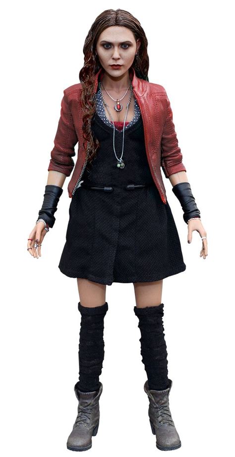 Feiticeira Escarlate Elizabeth Olsen Em Vingadores Era De Ultron Action Figure Perfeita Hot