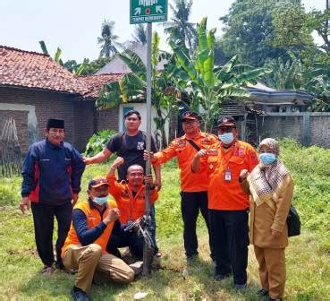 BPBD Pasang Jalur Evakuasi BPBD