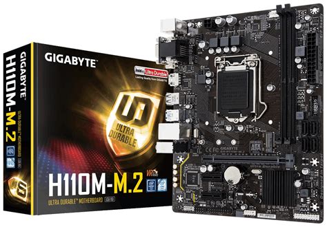 Compra Tarjeta Madre Gigabyte Micro ATX GA H110M M 2 Intel H110 32GB