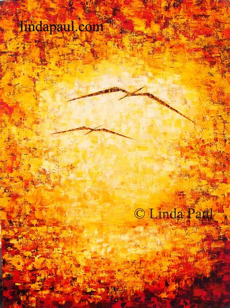 Abstract Sunset Painting at PaintingValley.com | Explore collection of ...