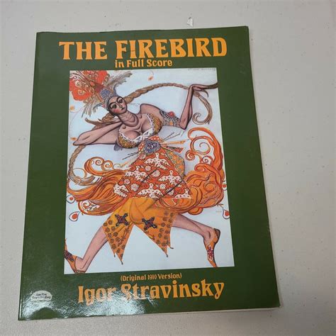 Dover Music Scores Ser The Firebird In Full Score Original