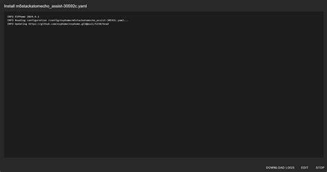 Problem when trying to create Assist in M5Stack atom echo using mqtt ...