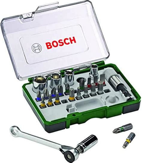 Bosch Accessories 27tlg Schrauberbit Und Ratschen Set Extra Harte