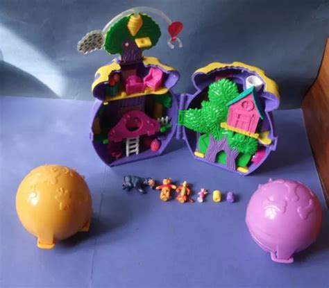 Lot De Polly Pocket Disney Vintage Winnie L Ourson Le Roi Lion Eur