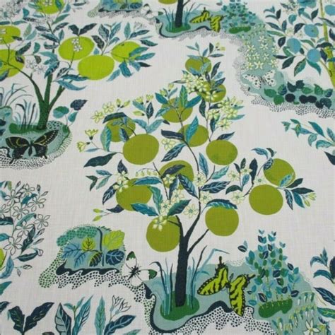 Citrus Garden Pillow Cover In Pool Etsy