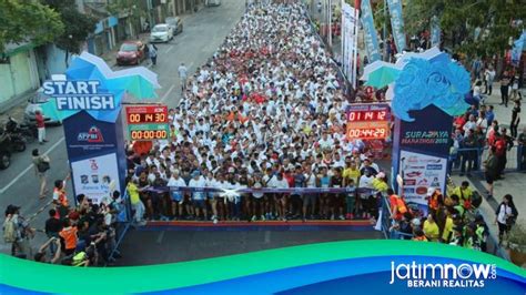 Catat Ini Jalan Yang Dilalui Peserta Surabaya Marathon 2019