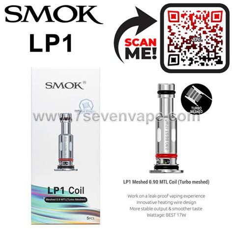 Smok Lp Meshed Mtl Turbo Meshed Replacement Coils