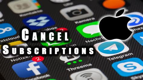 How To Cancel Subscriptions On Iphone And Ipad Youtube