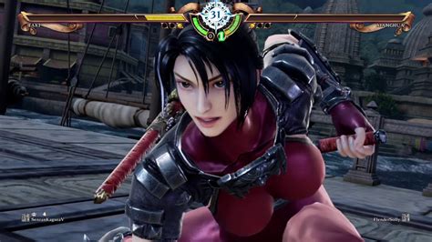 Taki Unmasked Fight Soul Calibur Vi 93018 Youtube