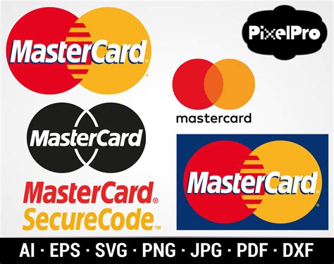 Mastercard Logo vector pdf/svg/jpg/svg/eps/png/ai File | Etsy