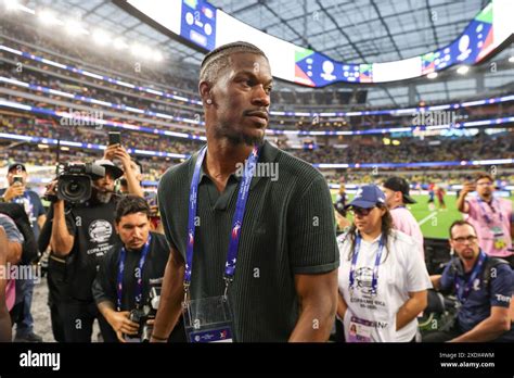 Inglewood United States Th June Jimmy Butler After Game