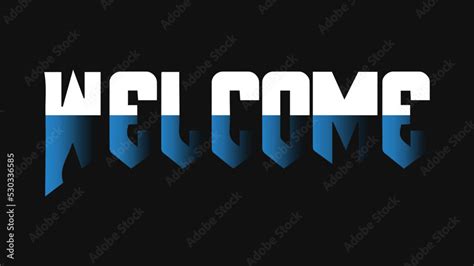 Welcome banner design Stock Vector | Adobe Stock